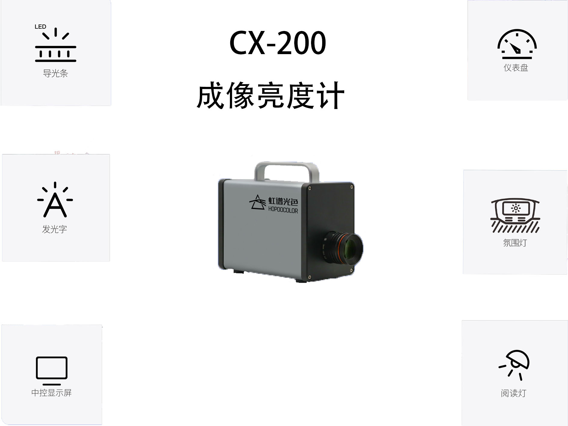 CX-200成像亮度计 CX-200成像亮度计